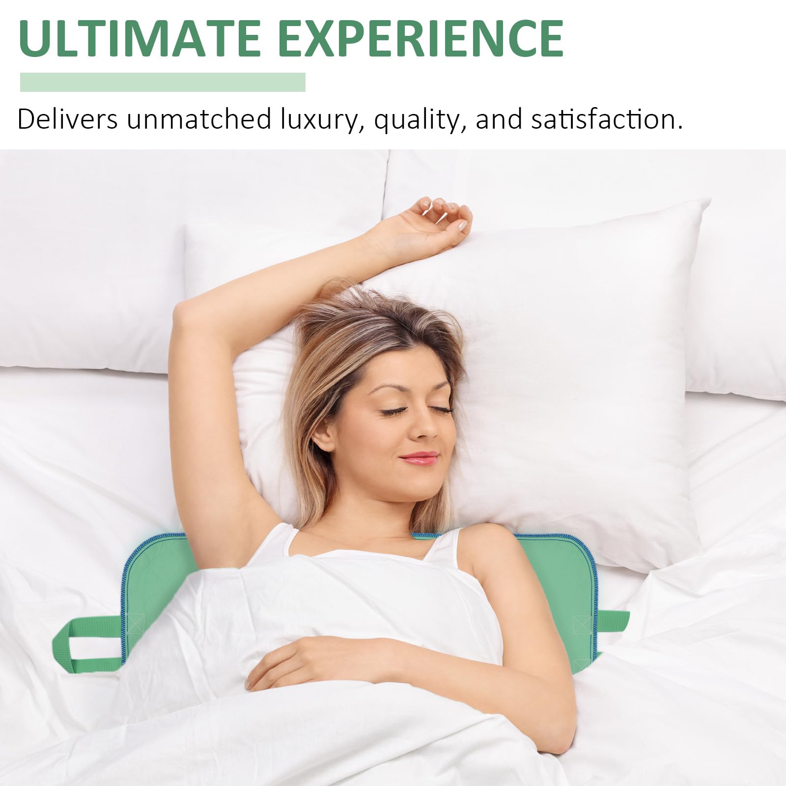 CUFOTPLS 36x34 bed pad provides ample coverage and reliable protection.