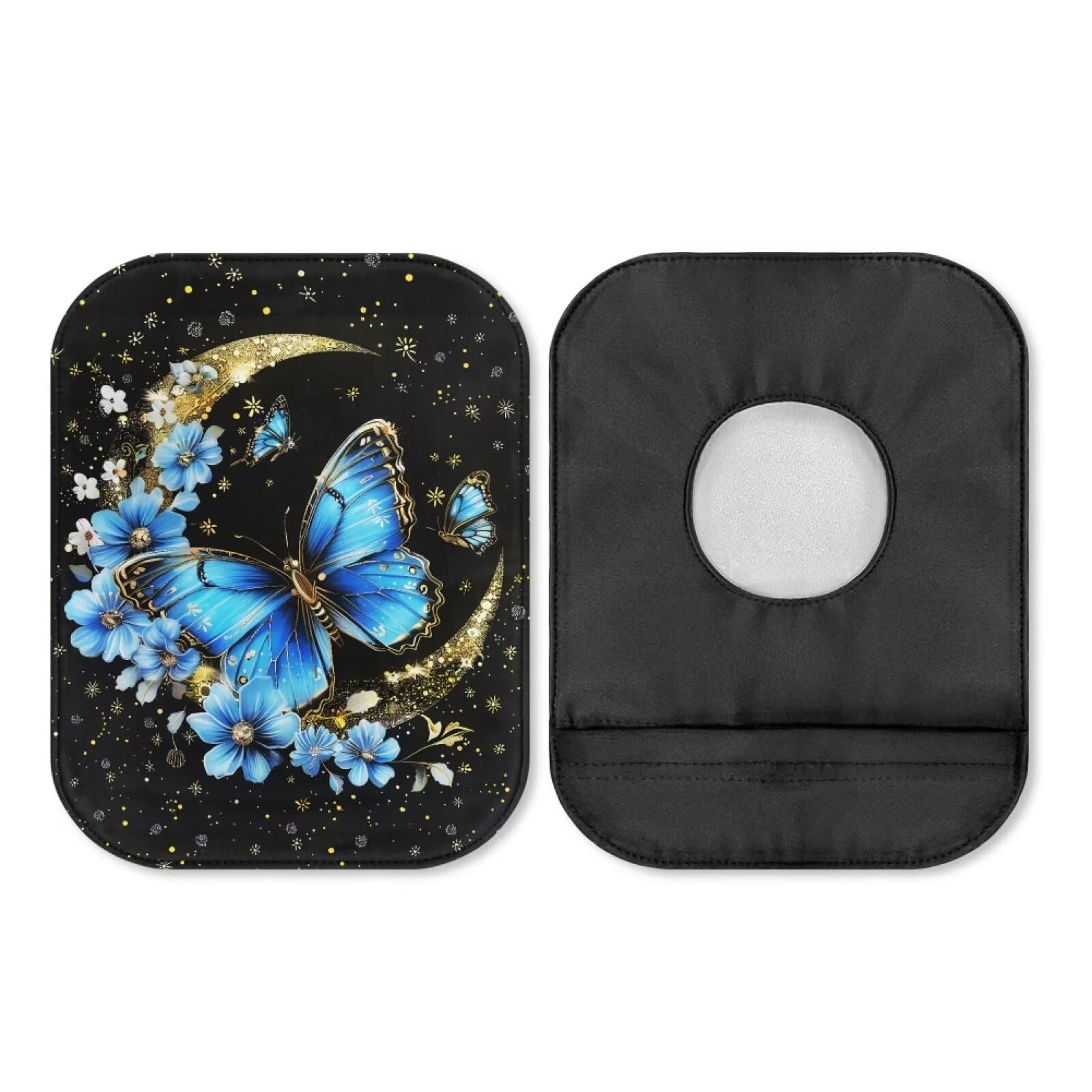 Cugasmaru Butterfly Moon ostomy cover shows a lightweight design for daily wear.