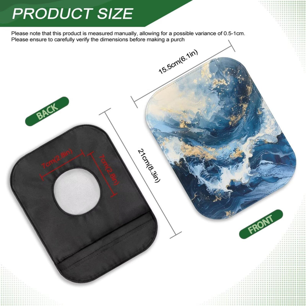Cugasmaru compact daily-use ostomy cover for active wear.
