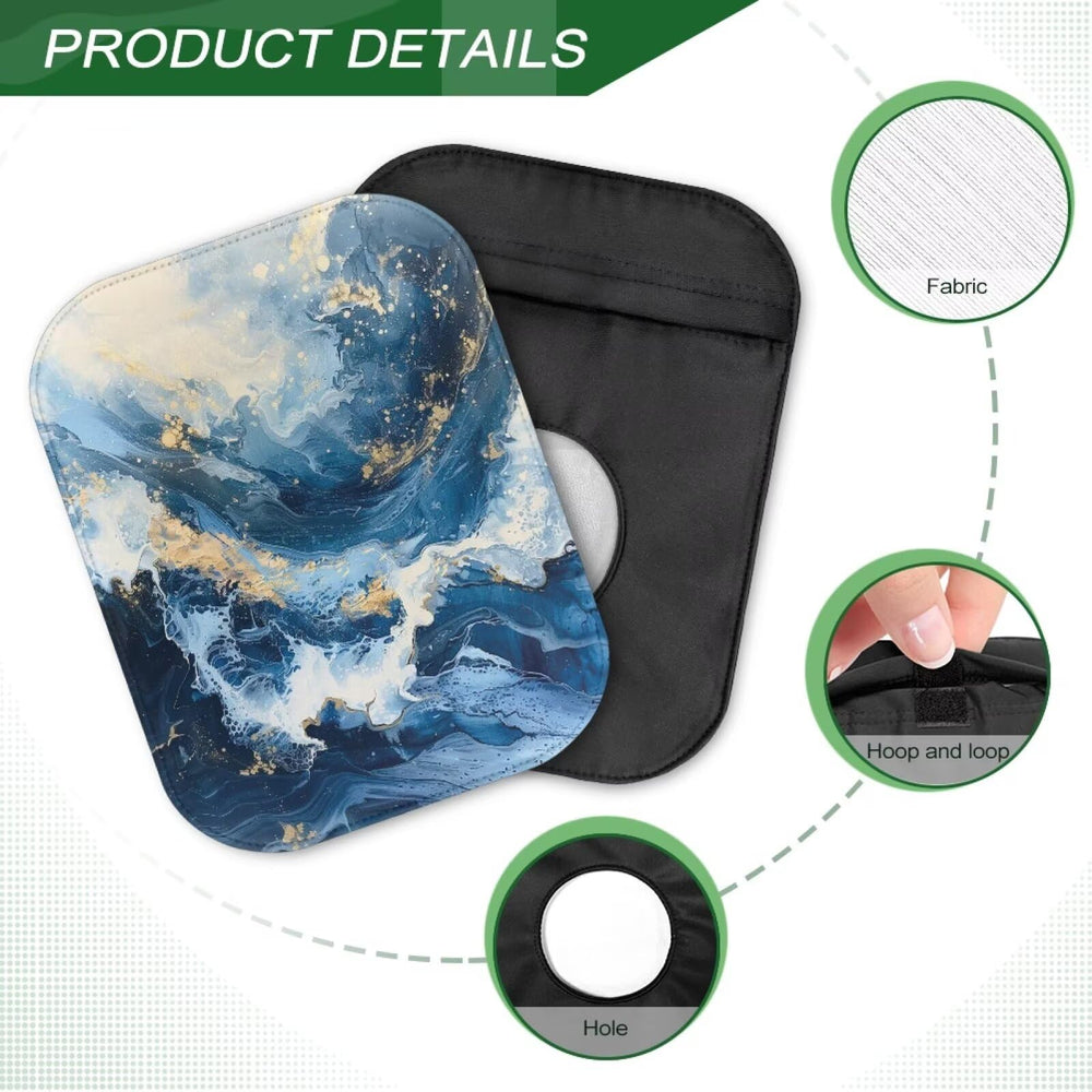 Cugasmaru senior-friendly ostomy cover fits under clothing.