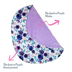 Culclendy cover fits snugly on a newborn lounger