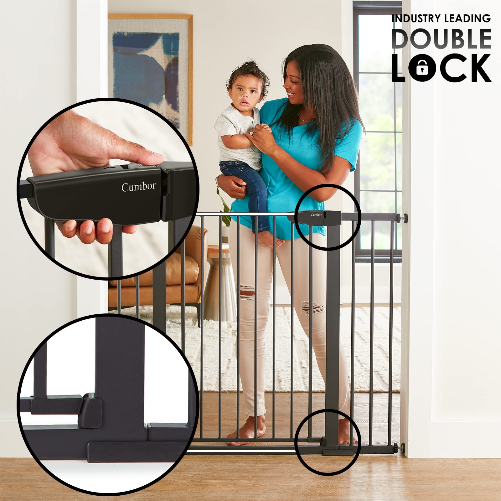 Cumbor auto close feature in action at doorway
