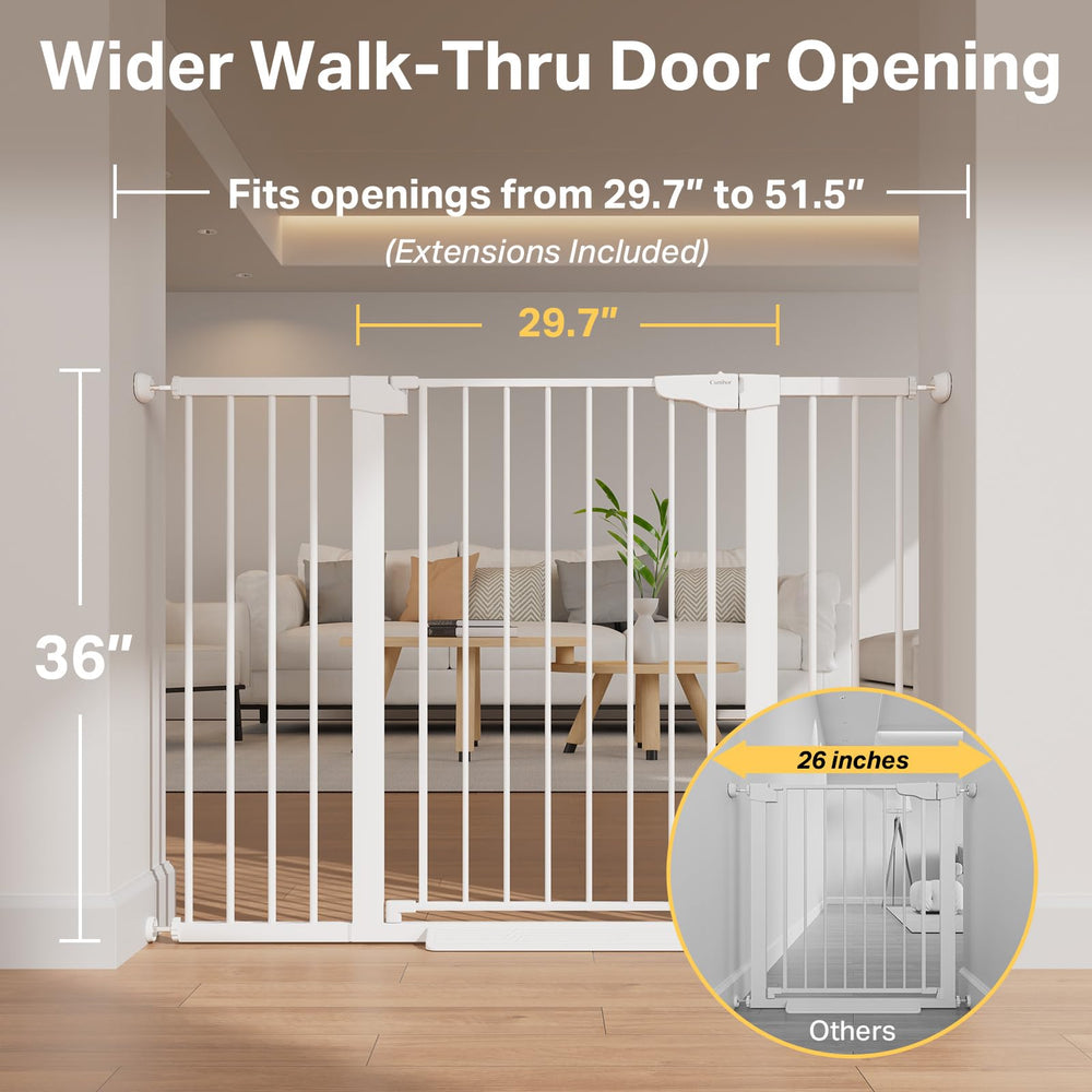 Cumbor auto-close feature demonstrated for hands-free entry