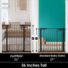 Cumbor 36 inch gate two way door with easy passage