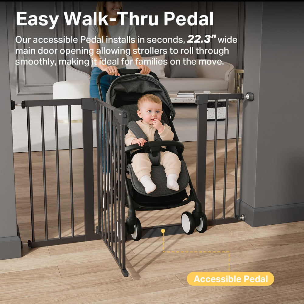 Cumbor auto-close two-way gate for daily use