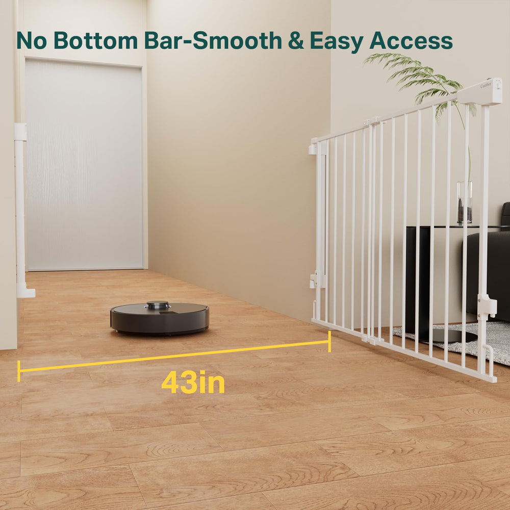 Cumbor gate expanded to 29–43 inches for flexible openings.