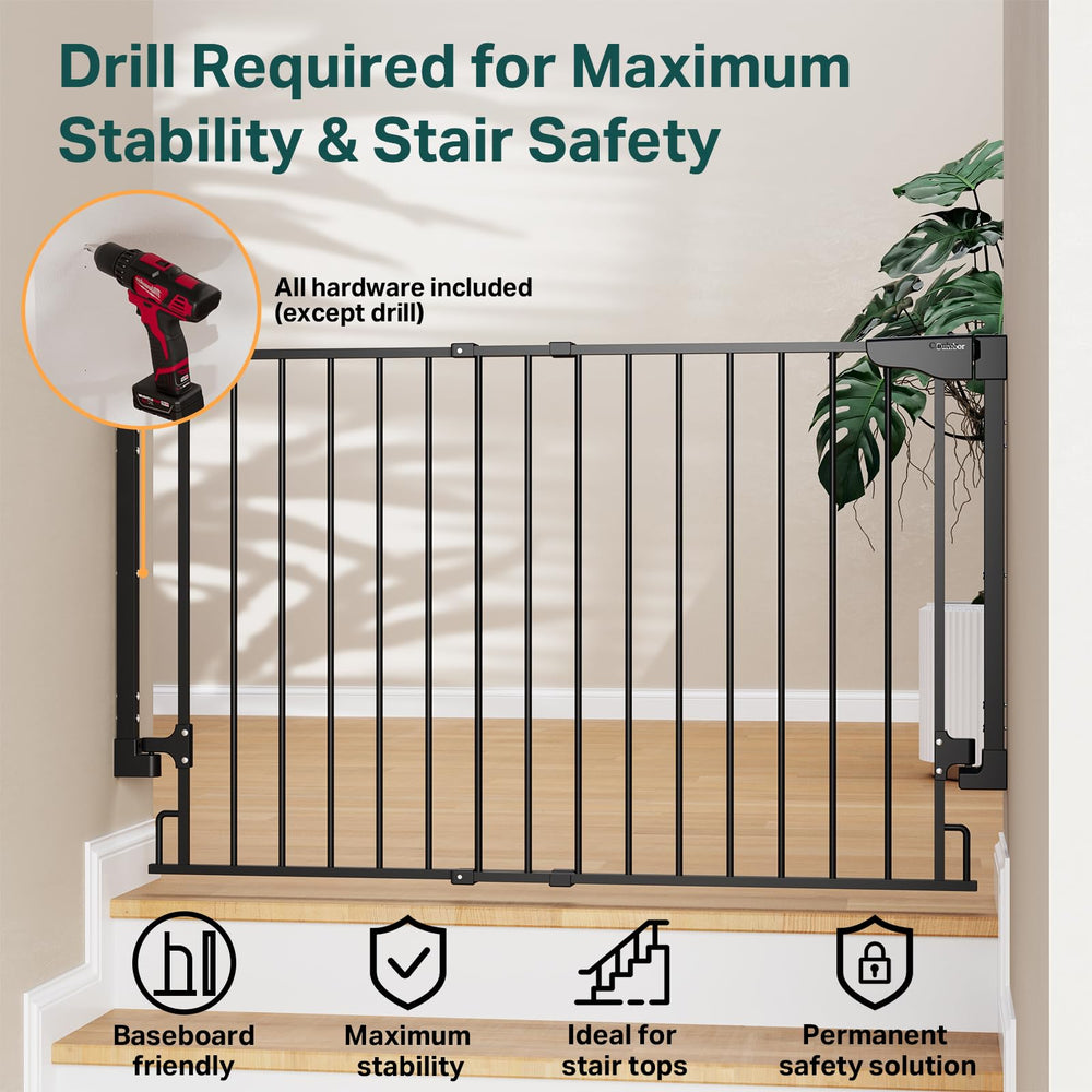 Cumbor Expandable Gate durable double-lock system for daily use.
