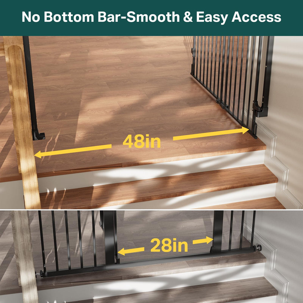 Cumbor Expandable Gate ideal for wide doorways and play areas.