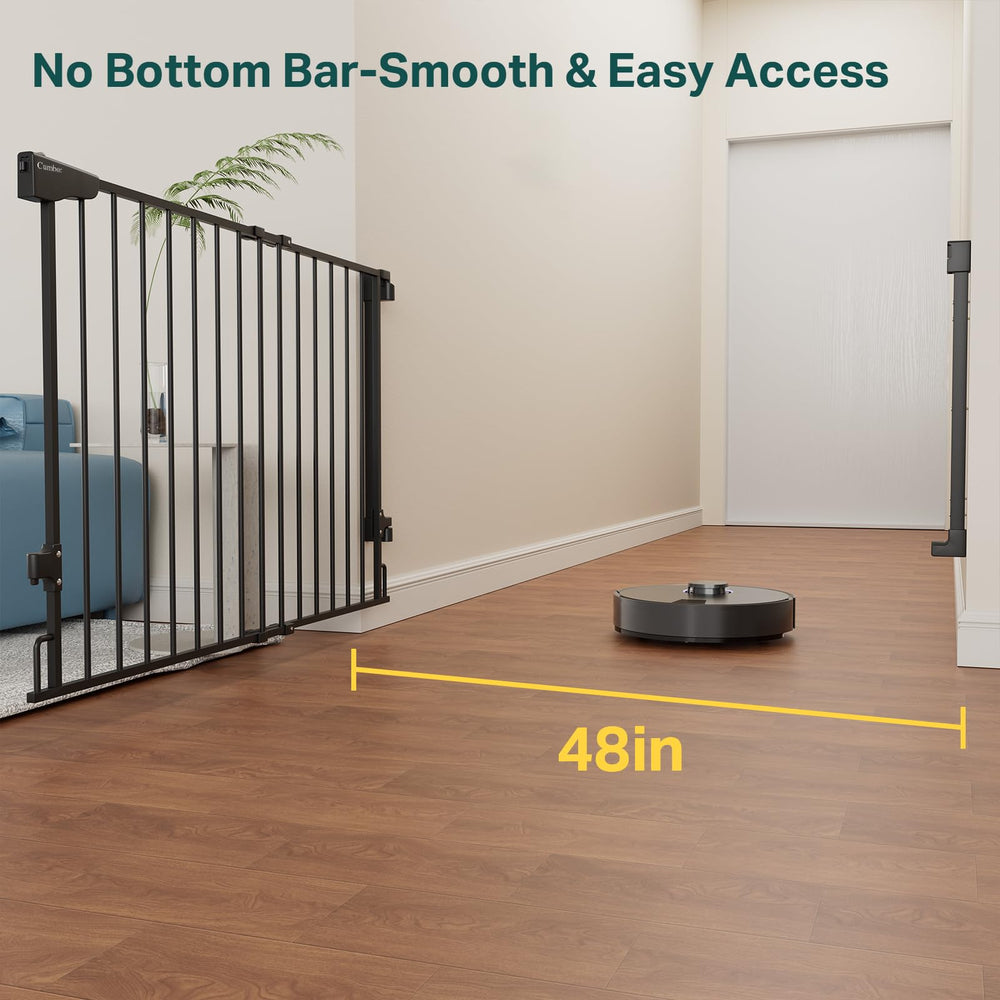 Cumbor Expandable Gate width-31-6-48-wide for versatile openings.