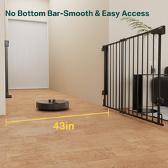 Cumbor no bottom bar design enables easy, unobstructed access