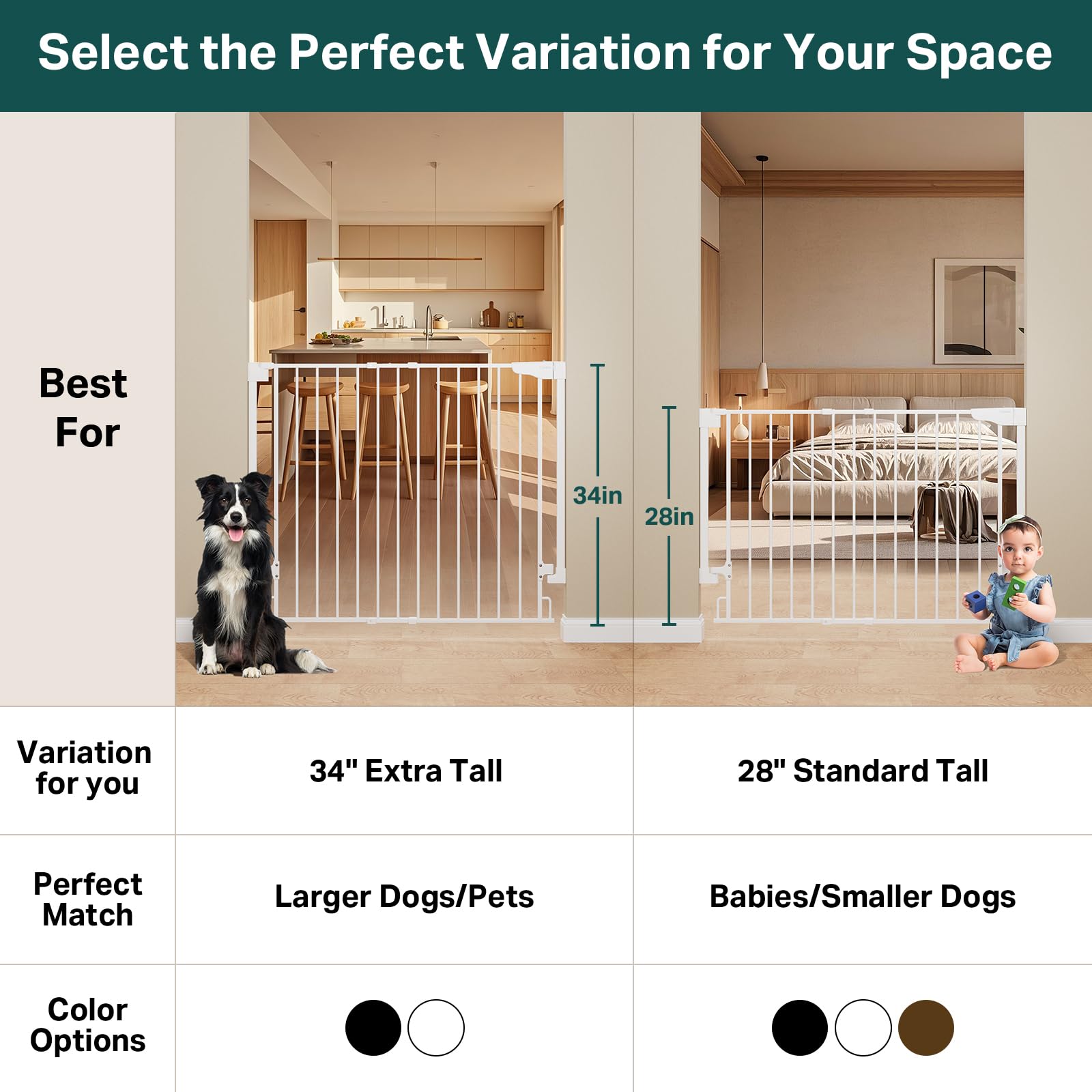 Cumbor no bottom bar design, promoting a seamless walk-through.