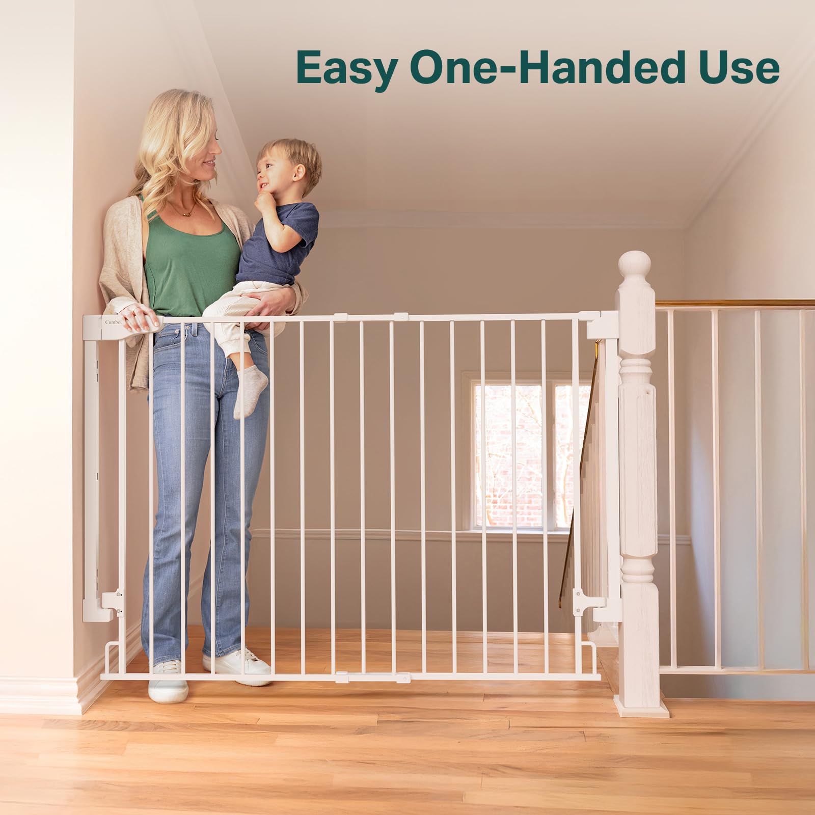 Cumbor wide opening application shows versatility for stairs and hallways
