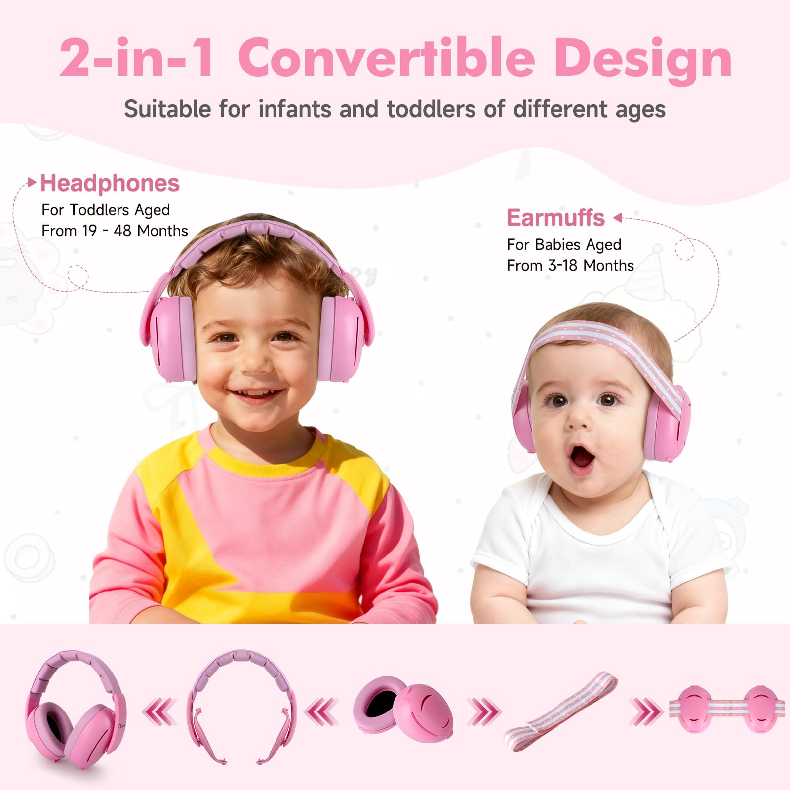 cumunebula zero-pressure headband minimizes ear pressure during wear