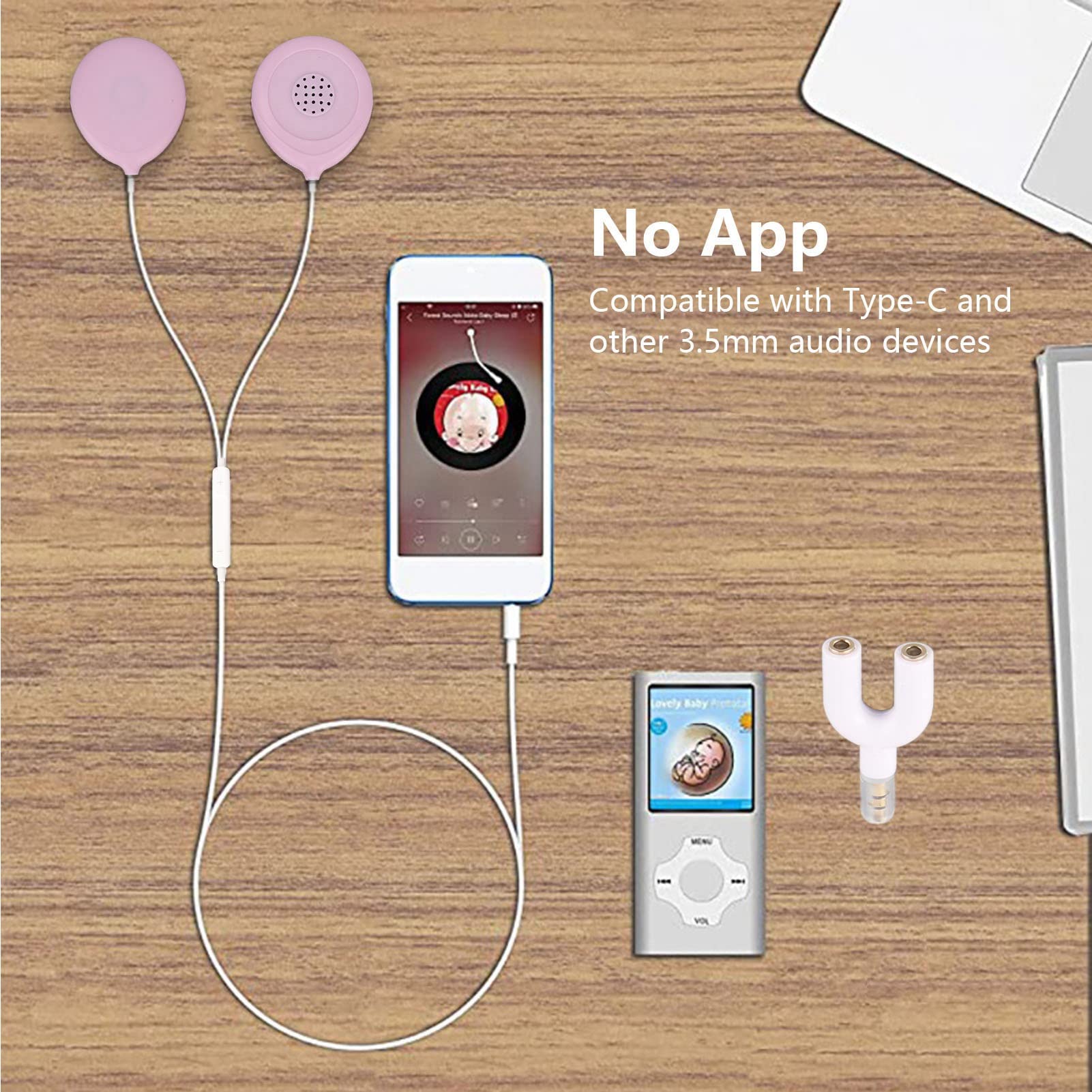Cunyuer Audio Splitter enables easy connection to multiple devices for shared listening.