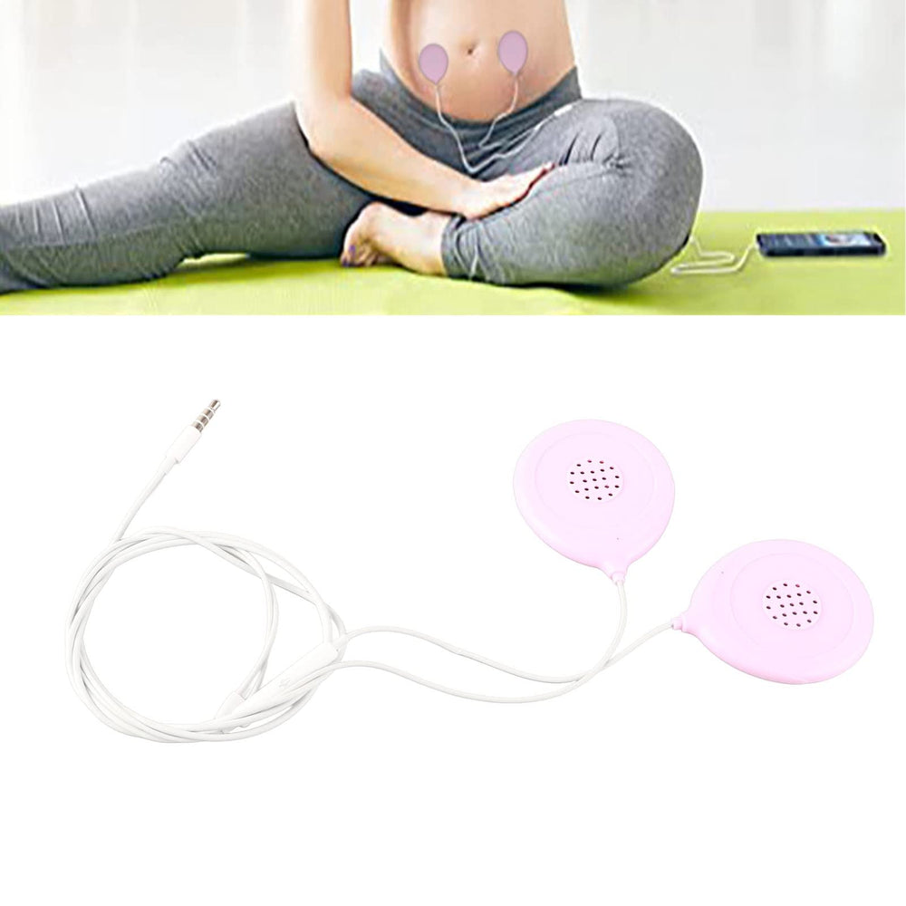Cunyuer Portable Music Player shown as compact, travel-ready design for prenatal use.