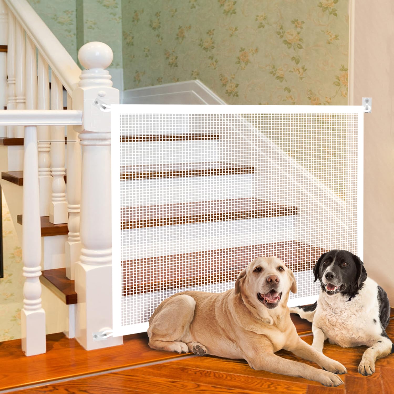 Cupount baby gate doorway room setup displays versatile containment