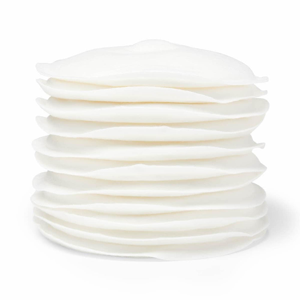 Curad box contains 12 disposable nursing pads for ongoing use.