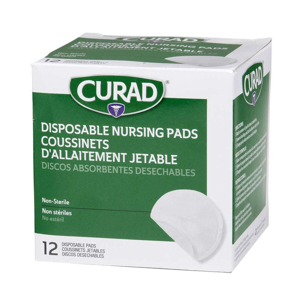 Curad pads feature quick-wick absorption to keep clothing dry.