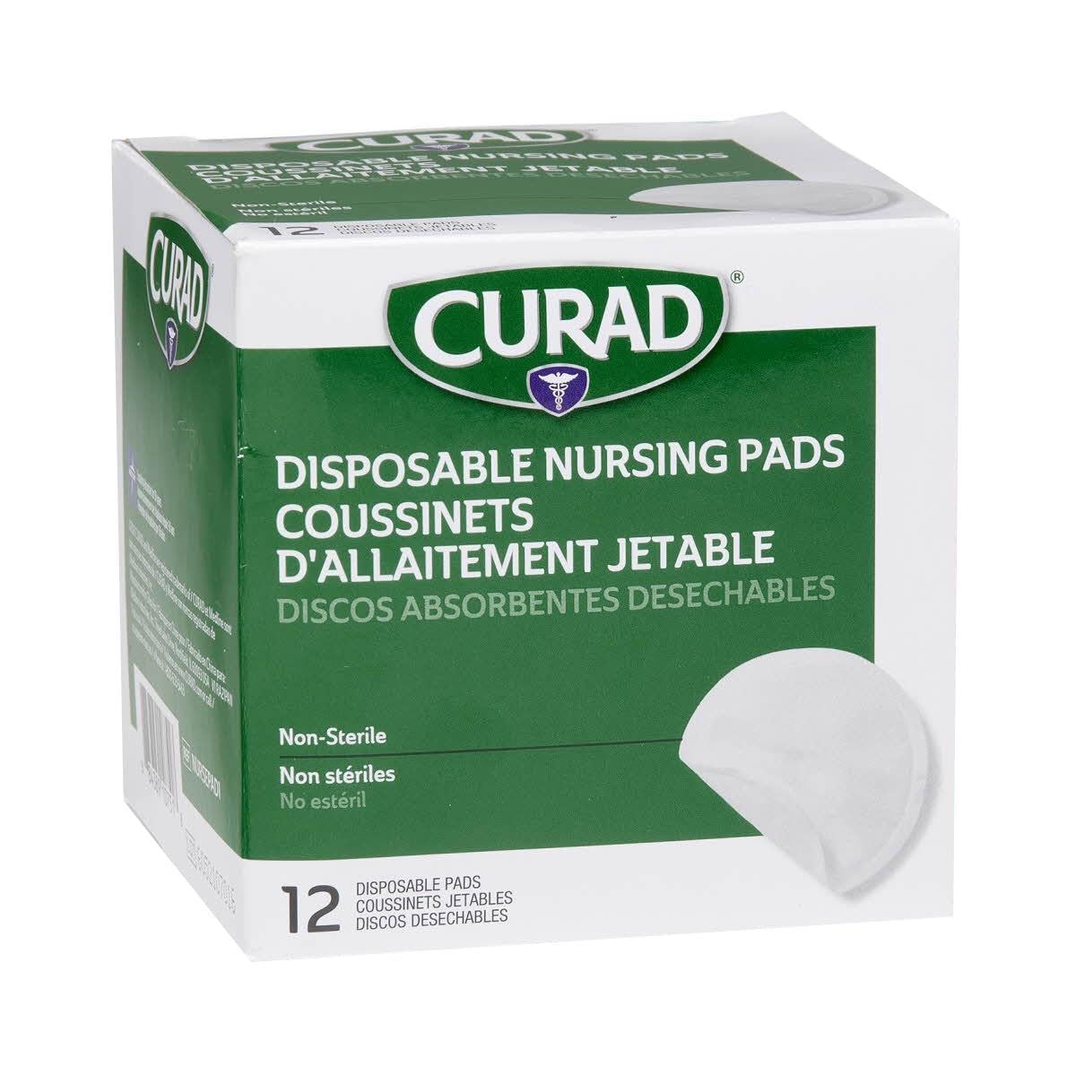Curad nursing pads highlight soft comfort designed for nursing moms.