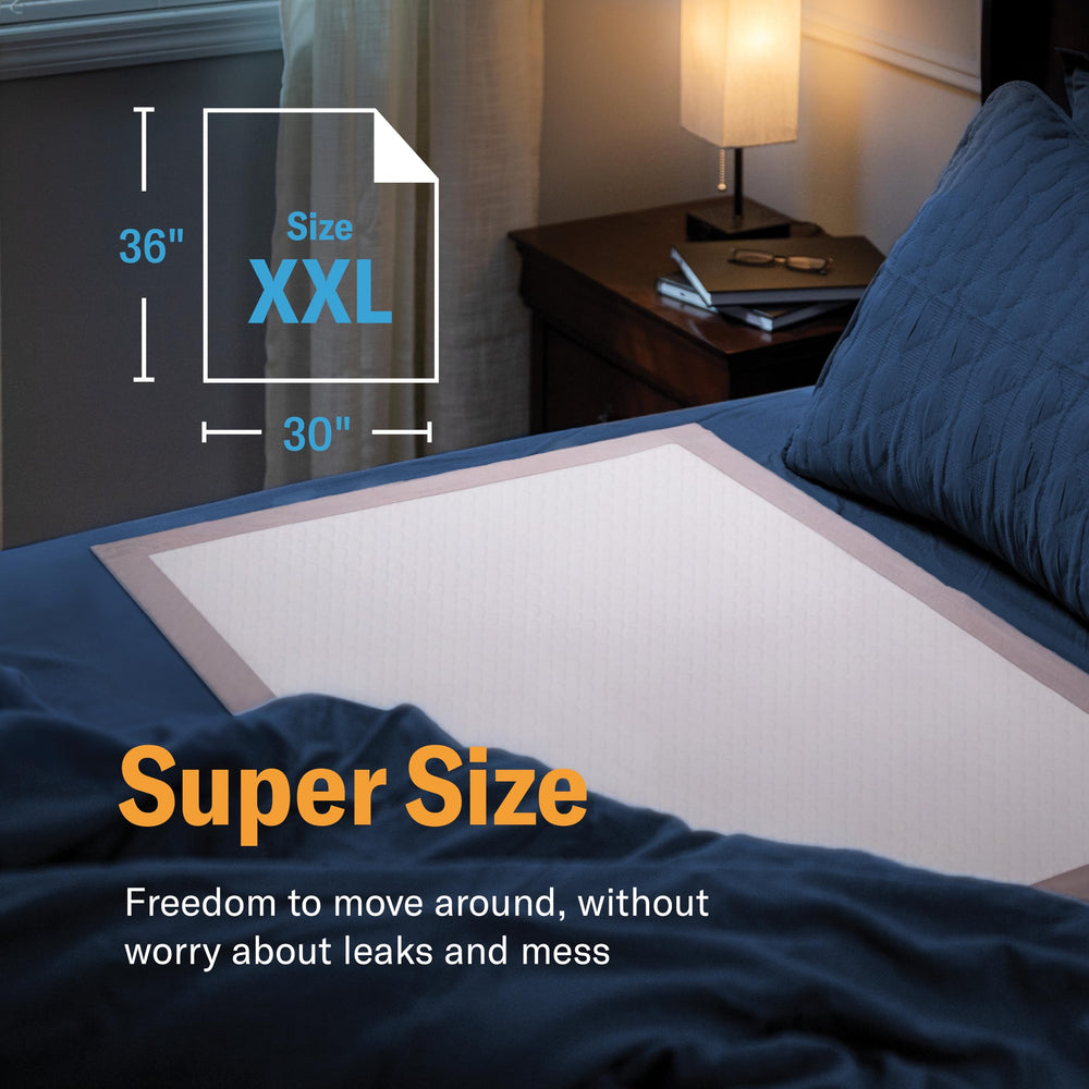 Curera Chucks 5-layer-leaklock detail highlights absorbency and odor control.