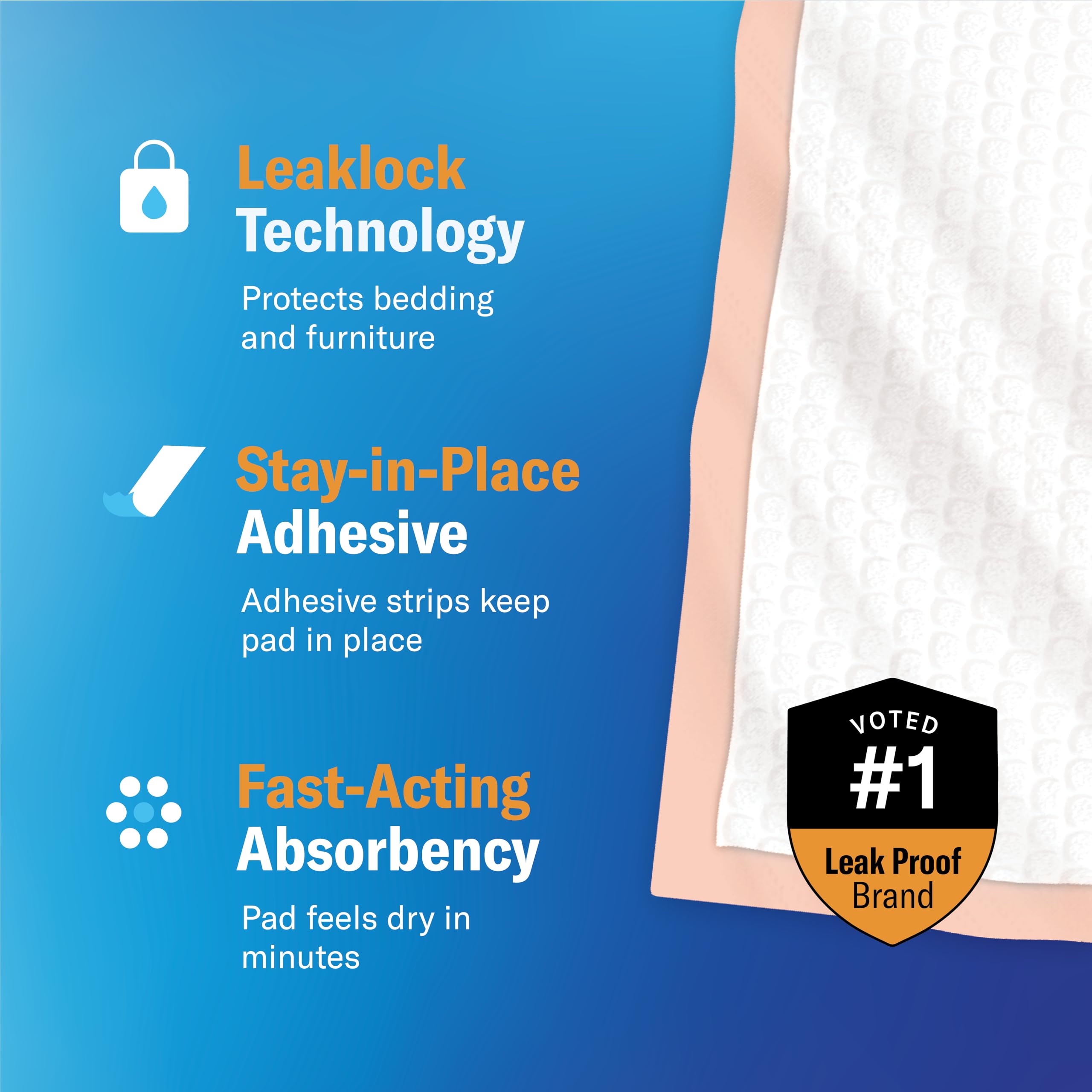 Curera Chucks adhesive-strips closeup demonstrates secure fit for restless sleepers.