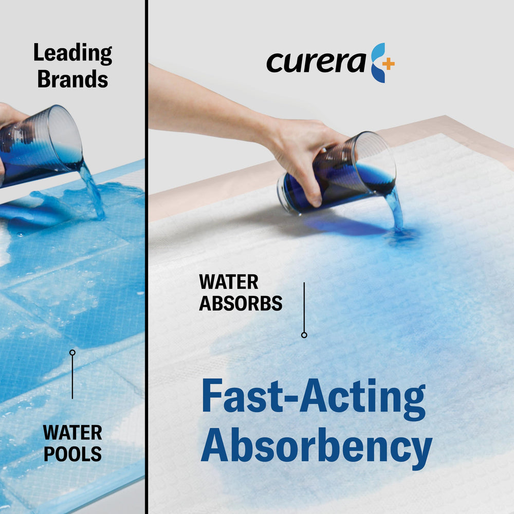 Curera Chucks hypoallergenic materials reduce irritation for sensitive skin.