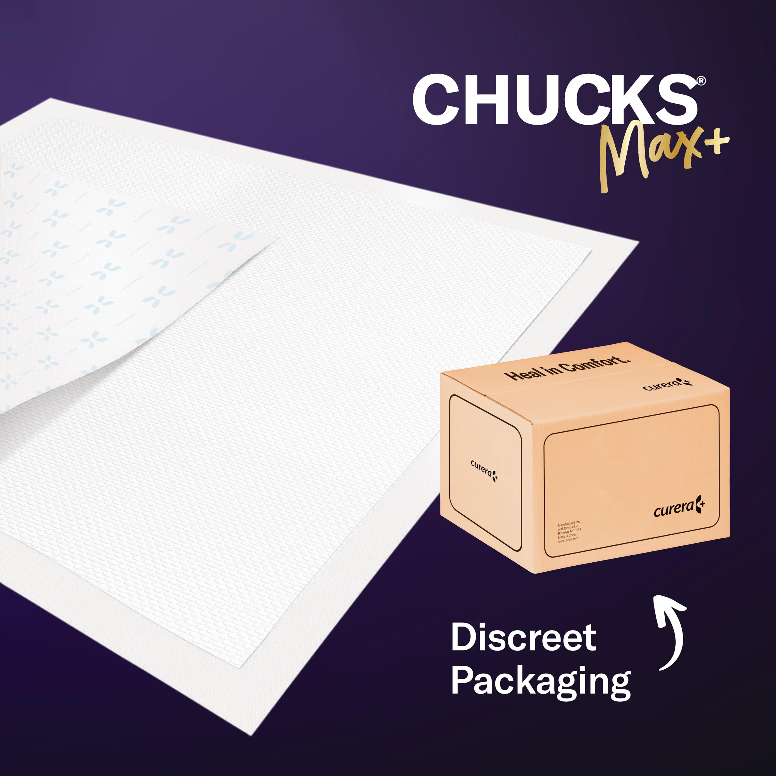 Curera Chucks MAX+ hypoallergenic materials suit sensitive skin