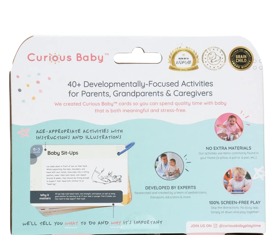 Curious Baby bonding playtime supports caregiver–baby connection during daily routines.