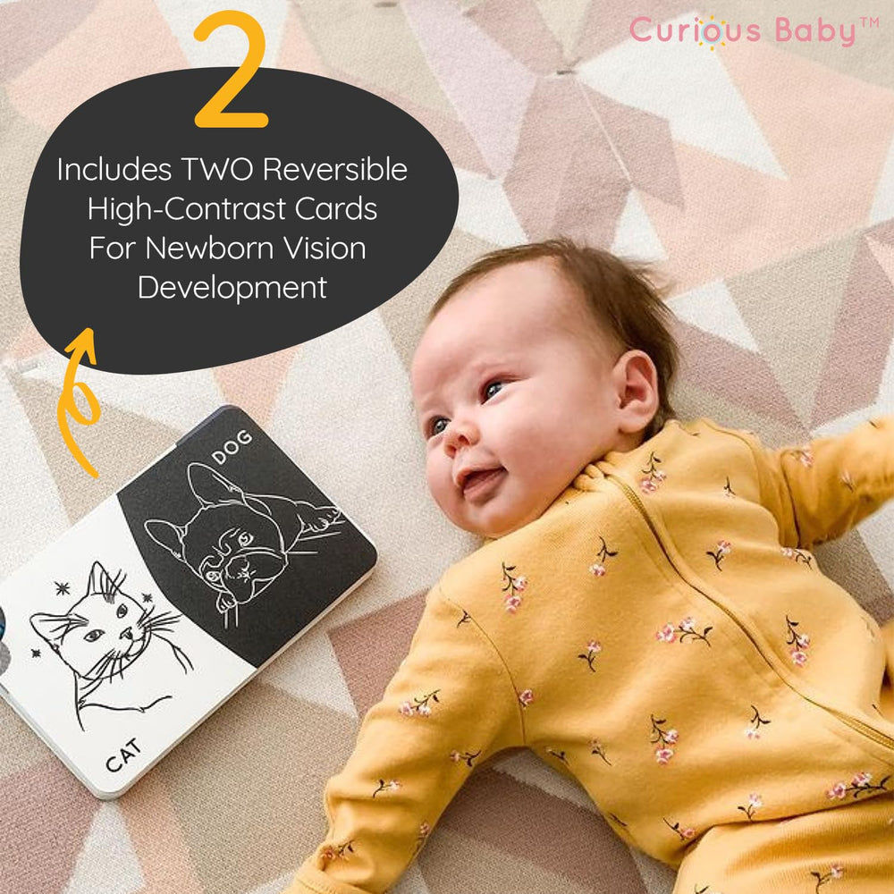 Curious Baby milestone cards help anticipate future abilities and celebrations.