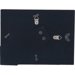 CustomGiftsNow hanging and tabletop frame with glass insert protects cherished photos.