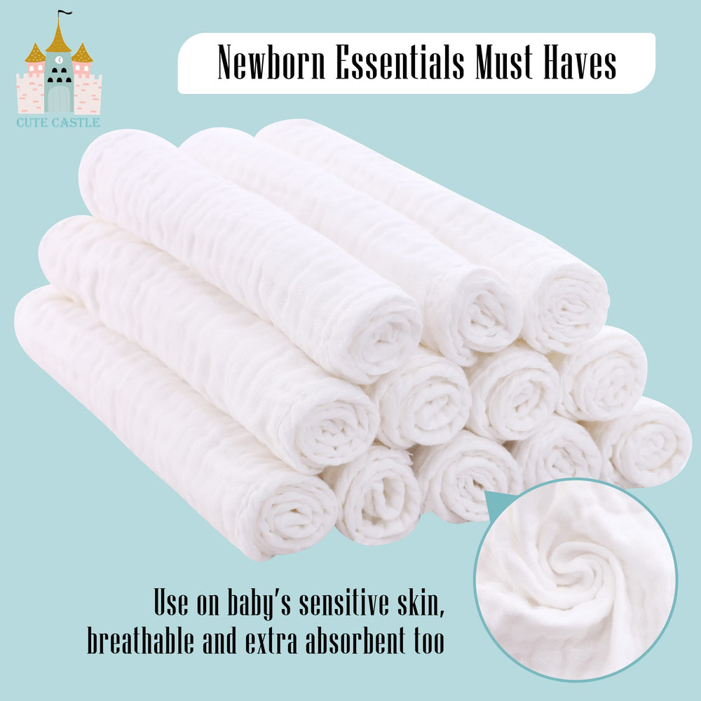Cute Castle breathable multi-layer structure for quick absorption and drying