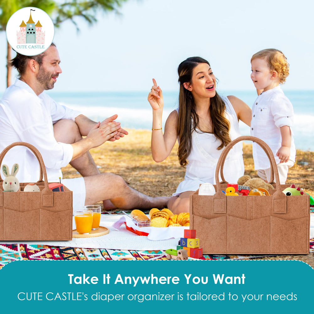 Cute Castle detachable dividers customize space for changing needs.