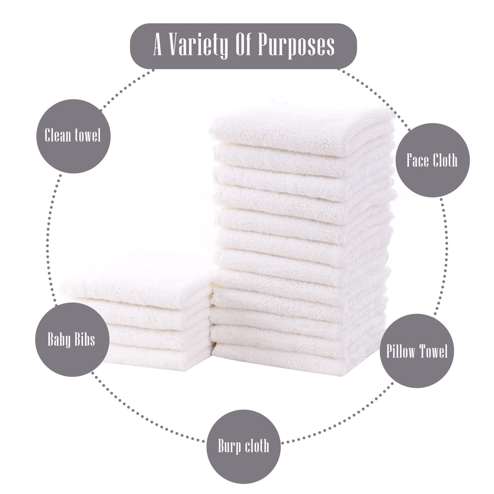 Cute Castle face and body washcloth for gentle cleansing.
