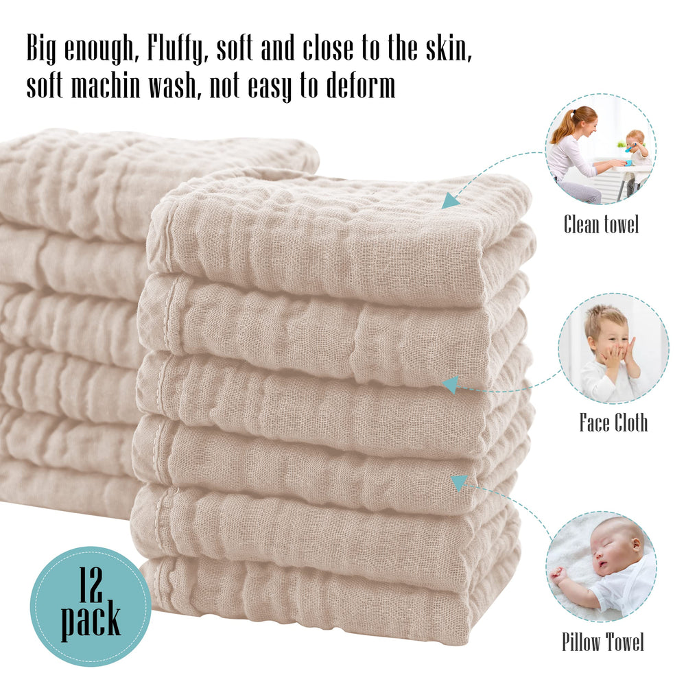 Cute Castle muslin burp cloth used as changing mat cover on outings.