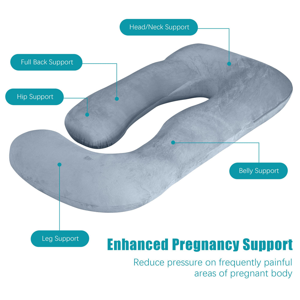 Cute Castle pregnancy pillow nursing and lounging setup supports comfortable feeding and resting.
