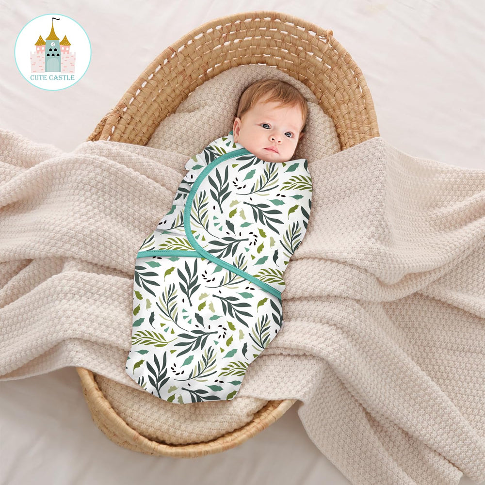 Cute Castle Swaddle Sack size guide for 0-6 months