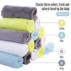 Absorbent performance demonstrated on bath time with Cute Castle washcloths