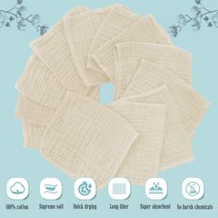 Cute Castle ultra-soft cotton burp cloth, absorbent for spill protection during feeds