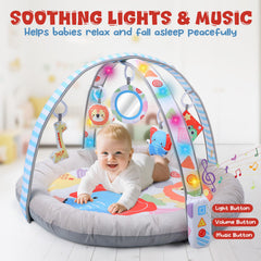 Detachable elephant toy from Cute Stone gym adding gentle sounds