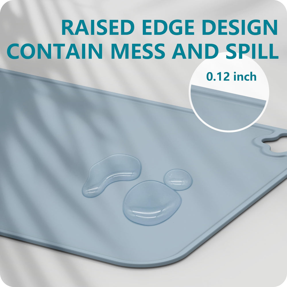 Cutebe restaurant-travel placemat fits bags for on the go meals.