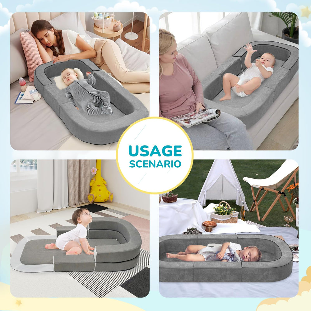 Interior space 34.6 by 13.8 inches supports comfortable movement.