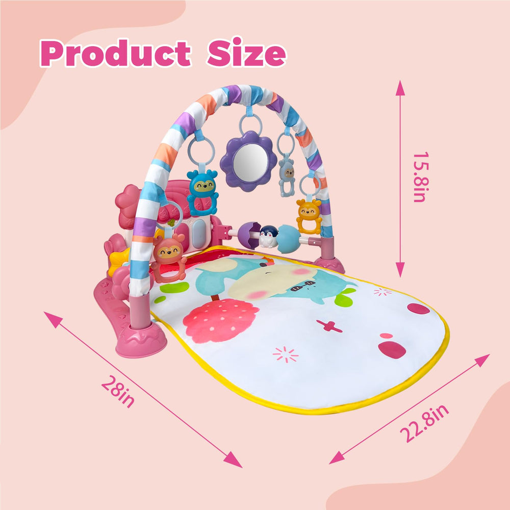 Four play modes suit newborns to toddlers for growing skills