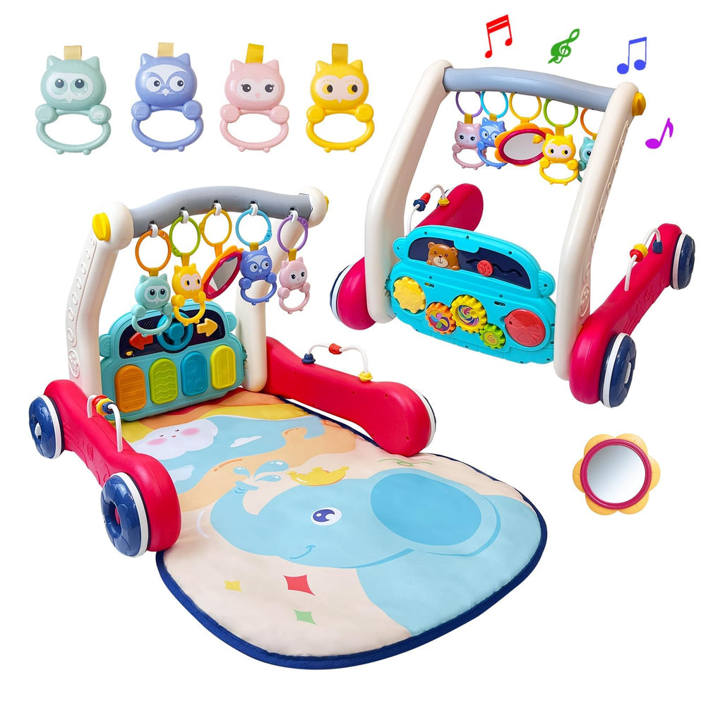 Cuterabit Baby Gym Play Mat with soft surface supports tummy time and safe exploration.
