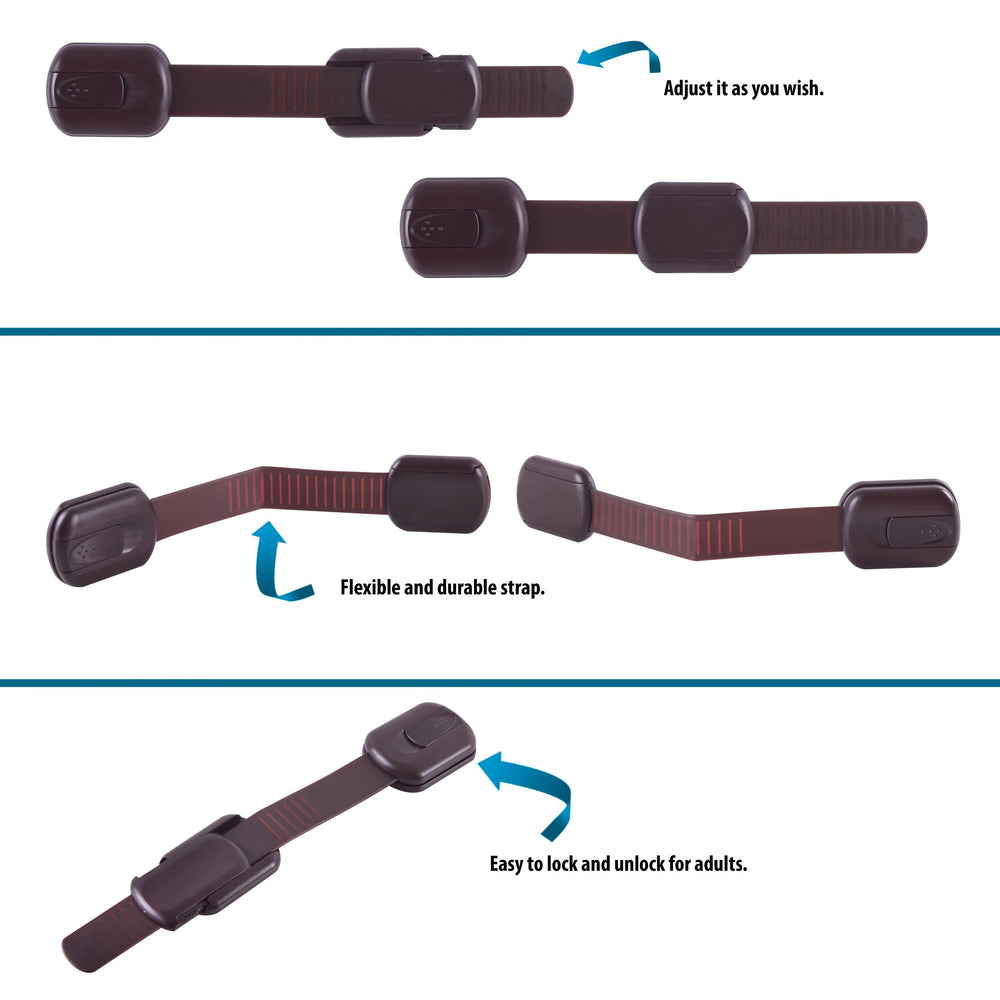 CUTESAFETY ten-piece pack provides versatile safety for daily life.