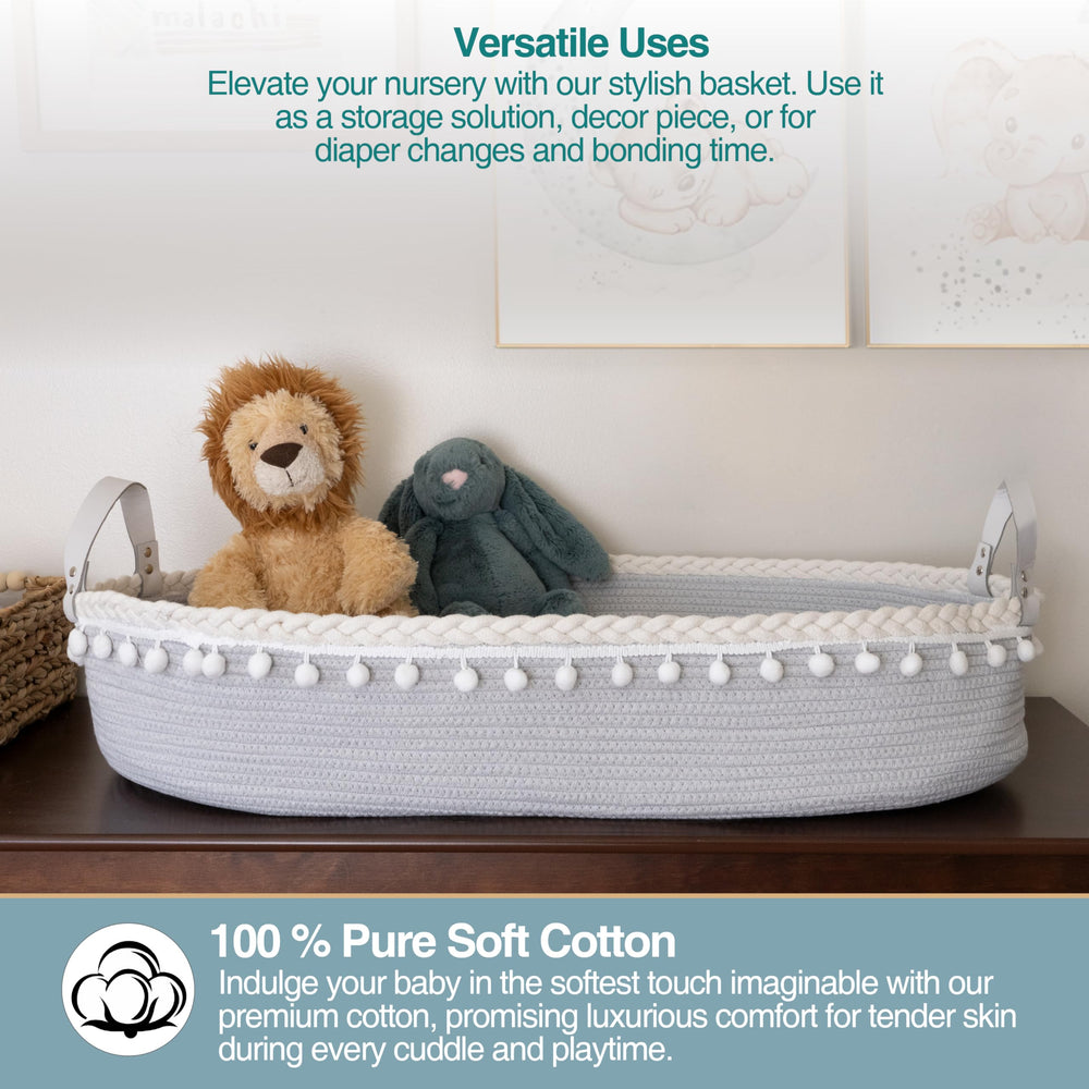 Cutiefy fleece blanket adds cozy warmth for naps.