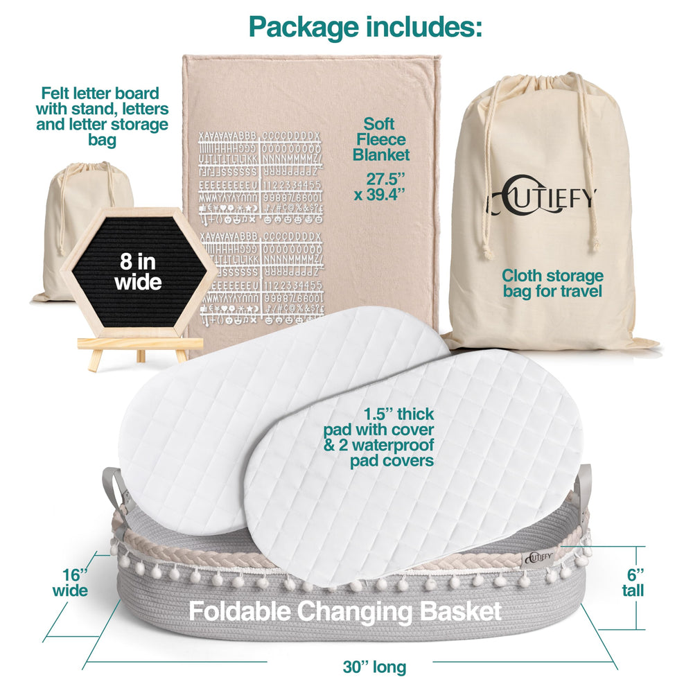 Cutiefy washable pad covers keep surfaces clean and ready.