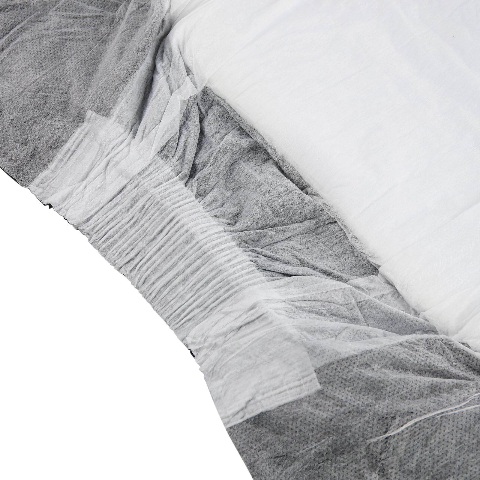 CutiePlusU acquisition layers speed distribution of moisture across diaper.