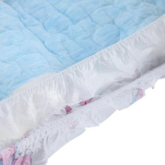 CutiePlusU absorbent core with fluff pulp and SAP for quick absorption.