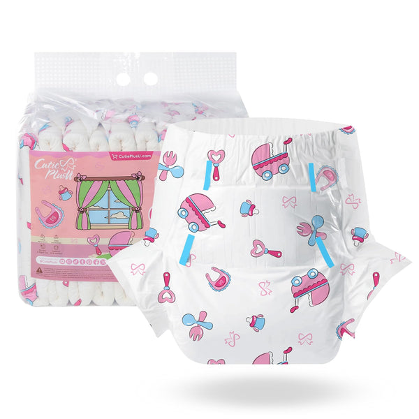 CutiePlusU outer PE back sheet provides secure overnight protection.