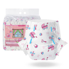 CutiePlusU outer PE back sheet provides secure overnight protection.